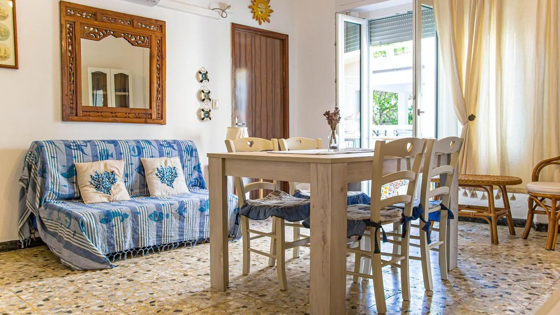 Casa Baia Chiara, Air-Con, Fronte Spiaggia Cala Gonone Itália